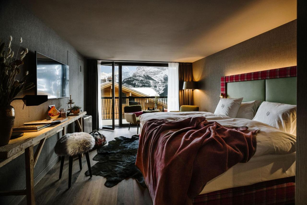 Luxuriöses Zimmer mit Eigerblick